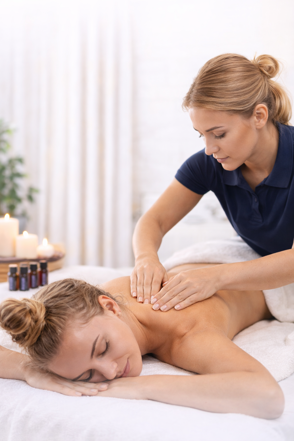 Relaxačná masáž s doTERRA olejmi v Poseidon Sports